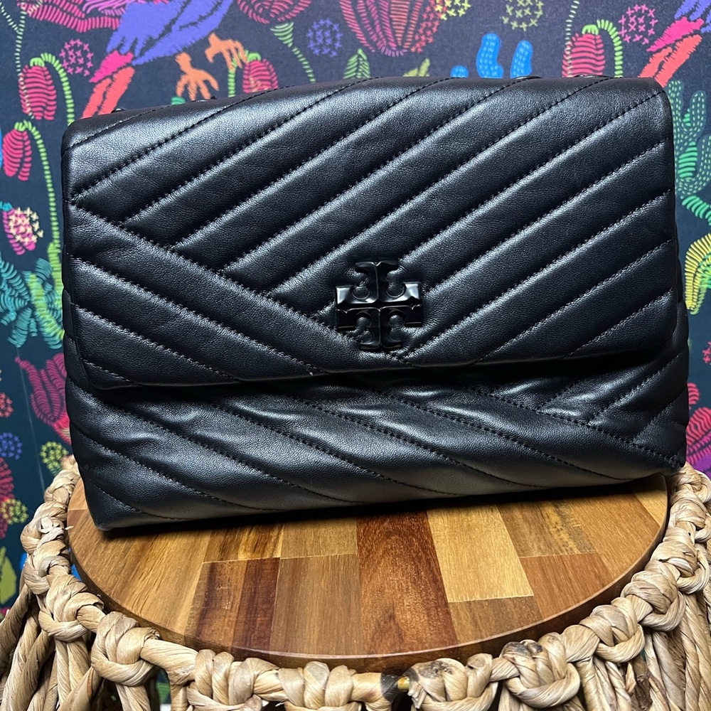 Black Quilted Women's Bag